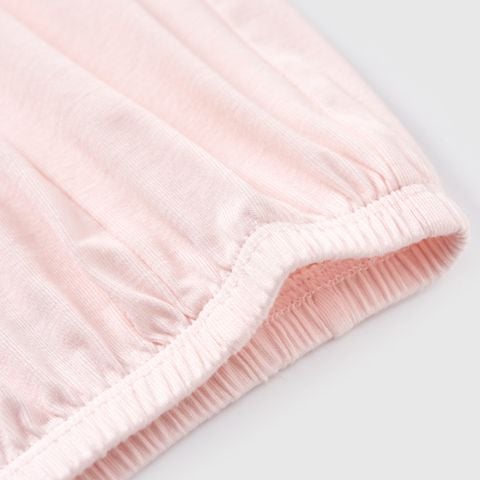  Bộ dài cài lệch màu hồng NB 