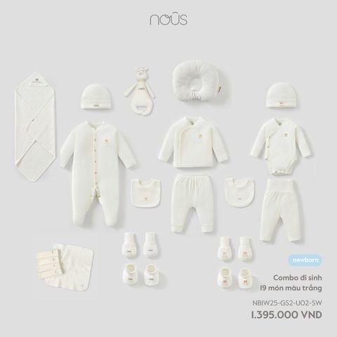  Combo đi sinh 19 món màu trắng U02 