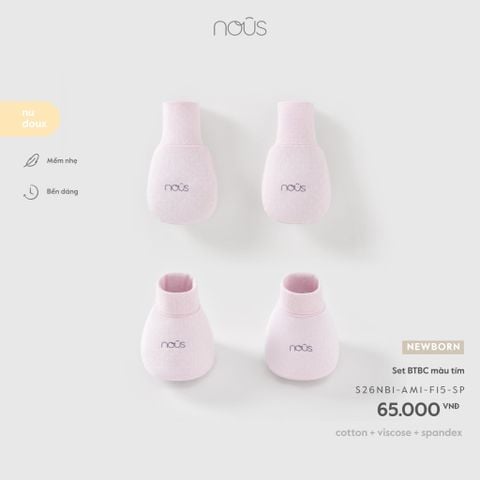  Set BTBC màu tím NB F15 