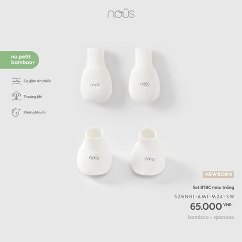  Set BTBC màu trắng 