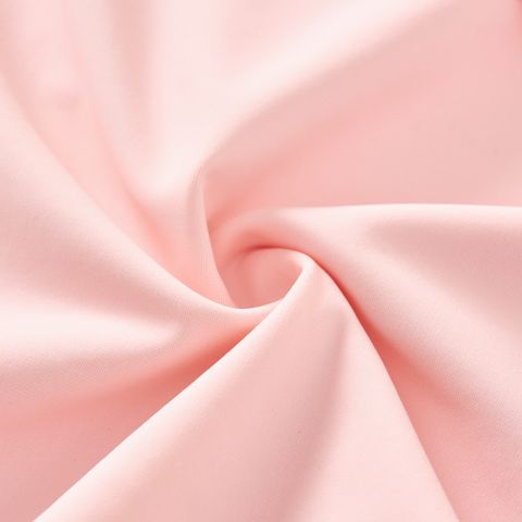  Bộ bơi liền hai dây màu hồng thêu patch 