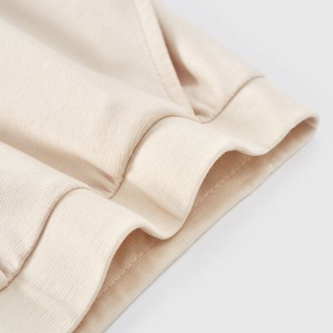  Bộ áo cộc quần cộc màu vàng in thêu họa tiết F07 