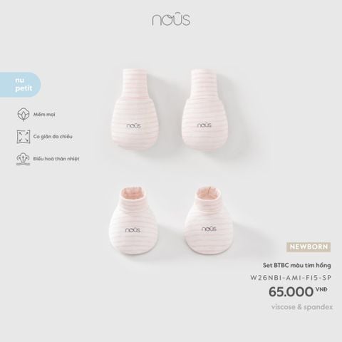  Set BTBC màu tím hồng F15 