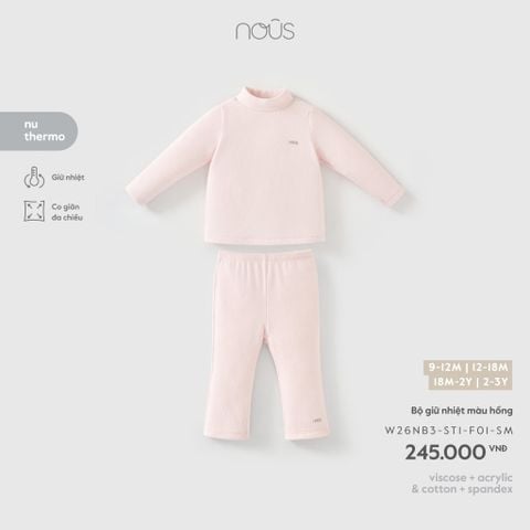  Bộ giữ nhiệt màu hồng 
