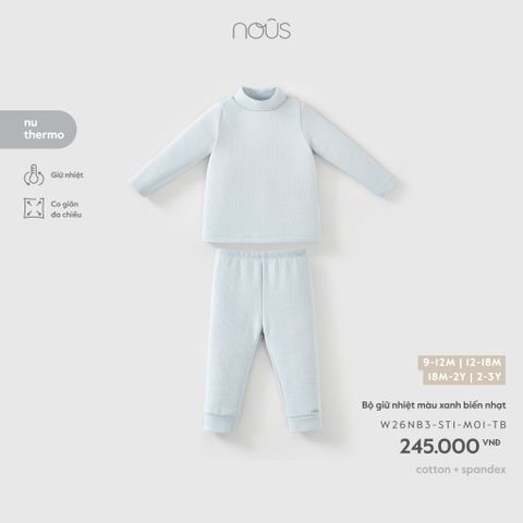  Bộ giữ nhiệt màu xanh biển nhạt 