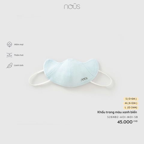  Khẩu trang màu xanh biển 