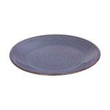  Seaweed - Round Plate 26cm - Dĩa tròn 26cm xanh rêu kim sa (Sparkling collection) 