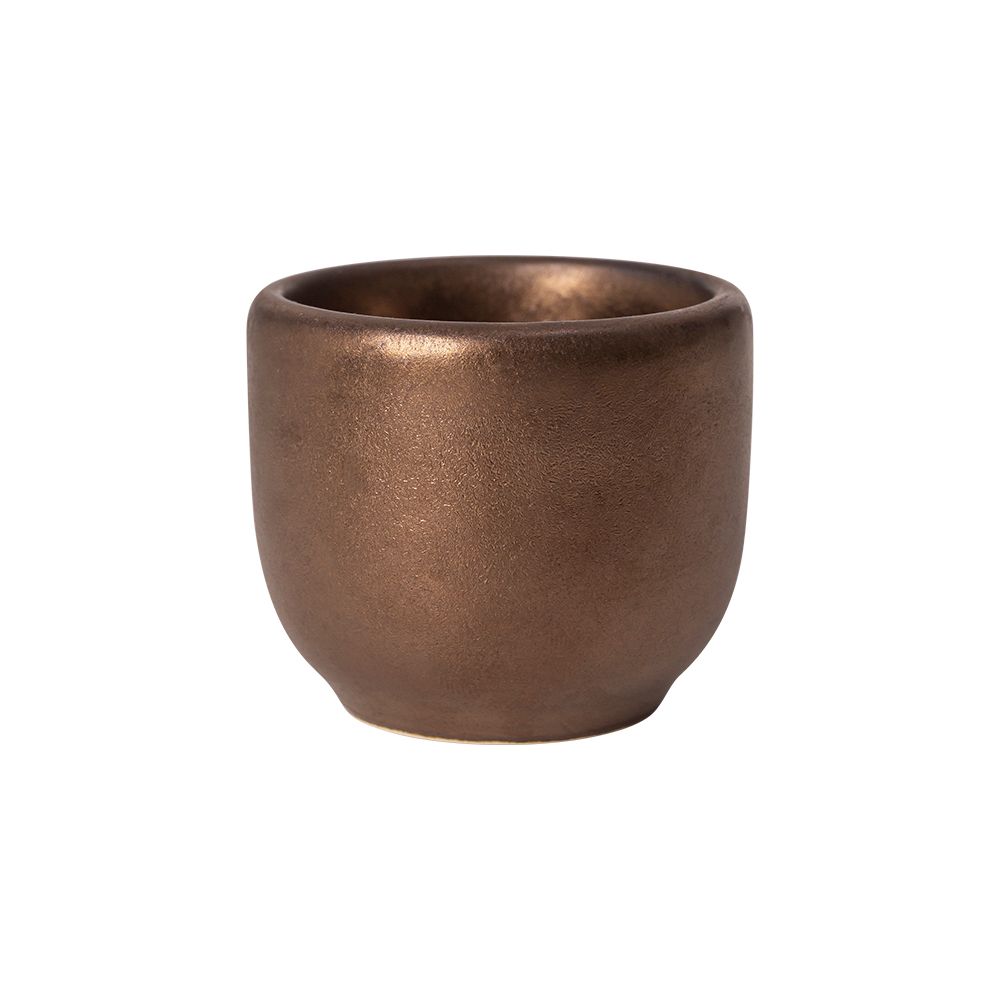  Ancient - Cup 4.4 x 3.7cm - Ly rượu 4.4 x 3.7cm nâu đồng 