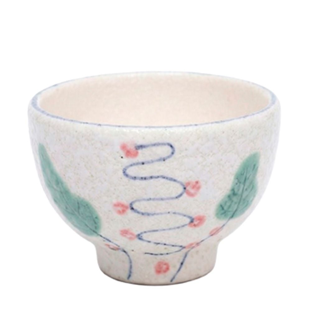  Blanche - Tea Cup 7 x 4.3cm - Ly trà 7 x 4.3cm phun vẽ lá (Leaf Dance collection) 