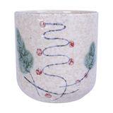  Blanche - Tea Cup 7.5 x 8cm - Ly trà nóng 7.5 x 8cm phun vẽ lá (Leaf Dance collection) 