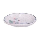 Blanche - Sauce Dish 10.2 x 7.3 x 2cm - Dĩa chấm 10.2 x 7.3 x 2cm phun vẽ lá (Leaf Dance collection) 