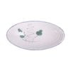 Blanche - Oval Plate 26.5 x 14.5cm - Dĩa oval 26.5 x 14.5cm phun vẽ lá (Leaf Dance collection)