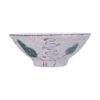 Blanche - Bowl 18 x 5 x 7.3cm - Tô xòe 18 x 5 x 7.3cm phun vẽ lá (Leaf Dance collection)