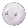 Blanche - Round Coup Plate 18cm - Dĩa ảo 18cm phun vẽ lá (Leaf Dance collection)