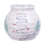  Blanche - Toothpick Holder 5.5 x 5.4cm - Hũ tăm 5.5 x 5.4cm phun vẽ lá (Leaf Dance collection) 