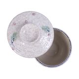  Blanche - Cup w/ Lid 8.7 x 8cm - Ly có nắp 8.7 x 8cm phun vẽ lá (Leaf Dance collection) 