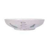  Blanche - Bowl 20.5 x 6.5cm - Tô 20.5 x 6.5cm phun vẽ lá (Leaf Dance collection) 