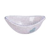  Blanche - Sauce Dish 11.5 x 7 x 4.5cm - Dĩa chấm 11.5 x 7 x 4.5cm phun vẽ lá (Leaf Dance collection) 