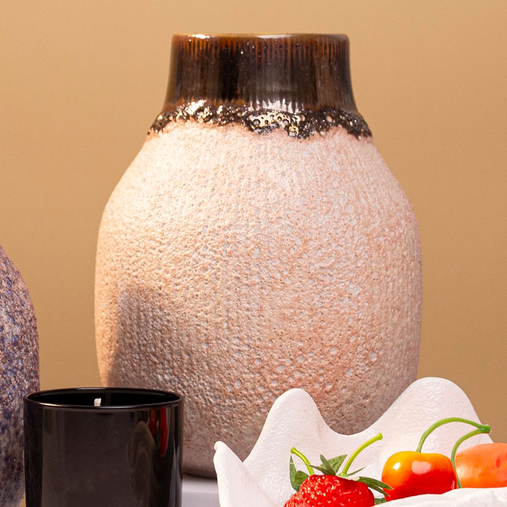  Vase 21cm - Bình hoa 21cm san hô đỏ 