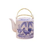  Cream - Tea Set 1L (6 pax) - Bộ bình trà 1L Thôn Quê Thanh Bình 2 (Le Coq collection) - Không hộp 