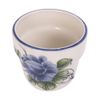  Cream - Tea Cup 140ml - Ly trà đứng 140ml màu kem hoa mẫu đơn xanh (Peony collection) 