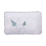  Blanche - Rectangular Plate 26 x 16cm - Dĩa chữ nhật 26 x 16cm phun vẽ lá (Leaf Dance collection) 