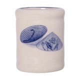 Cream - Toothpick Holder 5 x 6cm - Hũ tăm 5 x 6cm The Nón Lá (Bonjour Vietnam collection) 