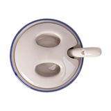  Cream - Condiment Pot w/ Lid 6.7 x 7cm - Hũ gia vị 6.7 x 7cm The Nón Lá (Bonjour Vietnam collection) 