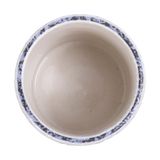  Blanche - Toothpick Holder 5.5 x 6.5cm - Hũ tăm 5.5 x 6.5cm phun vẽ lá (Leaf Dance collection) 