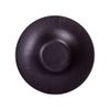 Noir - Soup Plate 23 x 5cm - Dĩa bay trẹt 23 x 5cm đen không vệt