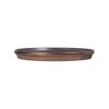  Ancient - Round Flat Plate (stackable) 21.5 x 2cm - Dĩa tròn vành đứng 21.5 x 2cm nâu đồng 