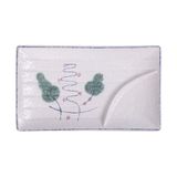  Blanche - Rectangular Plate 20 x 11.5cm - Dĩa chữ nhật có ngăn 20 x 11.5cm phun vẽ lá (Leaf Dance collection) 