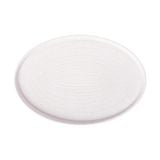  Blanche - Oval Flat Plate 28cm - Dĩa oval vành đứng 28cm lộc phát không vệt 