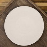  Blanche - Show Plate 26cm - Dĩa bằng 26cm lộc phát không vệt 