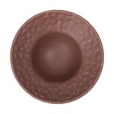  Cocoa - Bowl 13cm - Bát chiết yêu đan tre 13cm nâu trổ (matte) (Bamboo collection) 