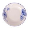 Cream - Round Plate 16cm - Dĩa tròn 16cm The Nón Lá (Bonjour Vietnam collection)