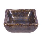  Seaweed - Square Sauce Dish 6.3 x 2.8cm - Chén chấm vuông 6.3 x 2.8cm xanh rêu kim sa (Sparkling collection) 