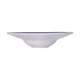 Blanche - Soup Plate w/o Lid 30cm - Dĩa bay không nắp 30cm lộc phát vành xanh dương lòng trắng 