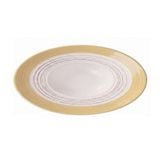  Blanche - Soup Plate w/o Lid 30cm - Dĩa bay không nắp 30cm lộc phát vành vàng lòng trắng 