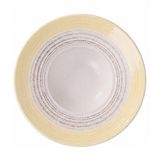  Blanche - Soup Plate w/o Lid 30cm - Dĩa bay không nắp 30cm lộc phát vành xanh bơ lòng trắng 