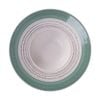 Blanche - Soup Plate w/o Lid 30cm - Dĩa bay không nắp 30cm lộc phát vành xanh lá lòng trắng