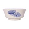 Cream - Round Bowl 19cm - Tô tròn miệng loe 19cm The Nón Lá (Bonjour Vietnam collection)