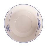  Cream - Round Bowl 19cm - Tô tròn miệng loe 19cm The Nón Lá (Bonjour Vietnam collection) 