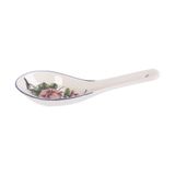 Cream - Spoon 13cm - Muỗng 13cm màu kem hoa mẫu đơn hồng (Peony collection) 