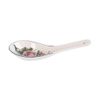 Cream - Spoon 13cm - Muỗng 13cm màu kem hoa mẫu đơn hồng (Peony collection)