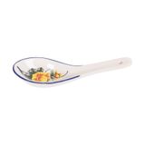  Cream - Spoon 13cm - Muỗng 13cm màu kem hoa mẫu đơn vàng (Peony collection) 