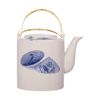  Cream - Tea Pot 1000ml - Bình trà 1000ml The Nón Lá (Bonjour Vietnam collection) 