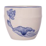  Cream - Tea Cup 140ml - Ly trà bầu 140ml The Nón Lá (Bonjour Vietnam collection) 