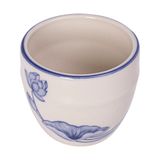  Cream - Tea Cup 140ml - Ly trà bầu 140ml The Nón Lá (Bonjour Vietnam collection) 