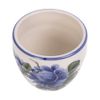  Cream - Tea Cup 140ml - Ly trà bầu 140ml màu kem hoa mẫu đơn xanh (Peony collection) 